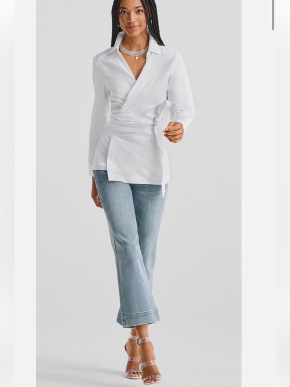 CAbi Palm Beach Crop Jeans
